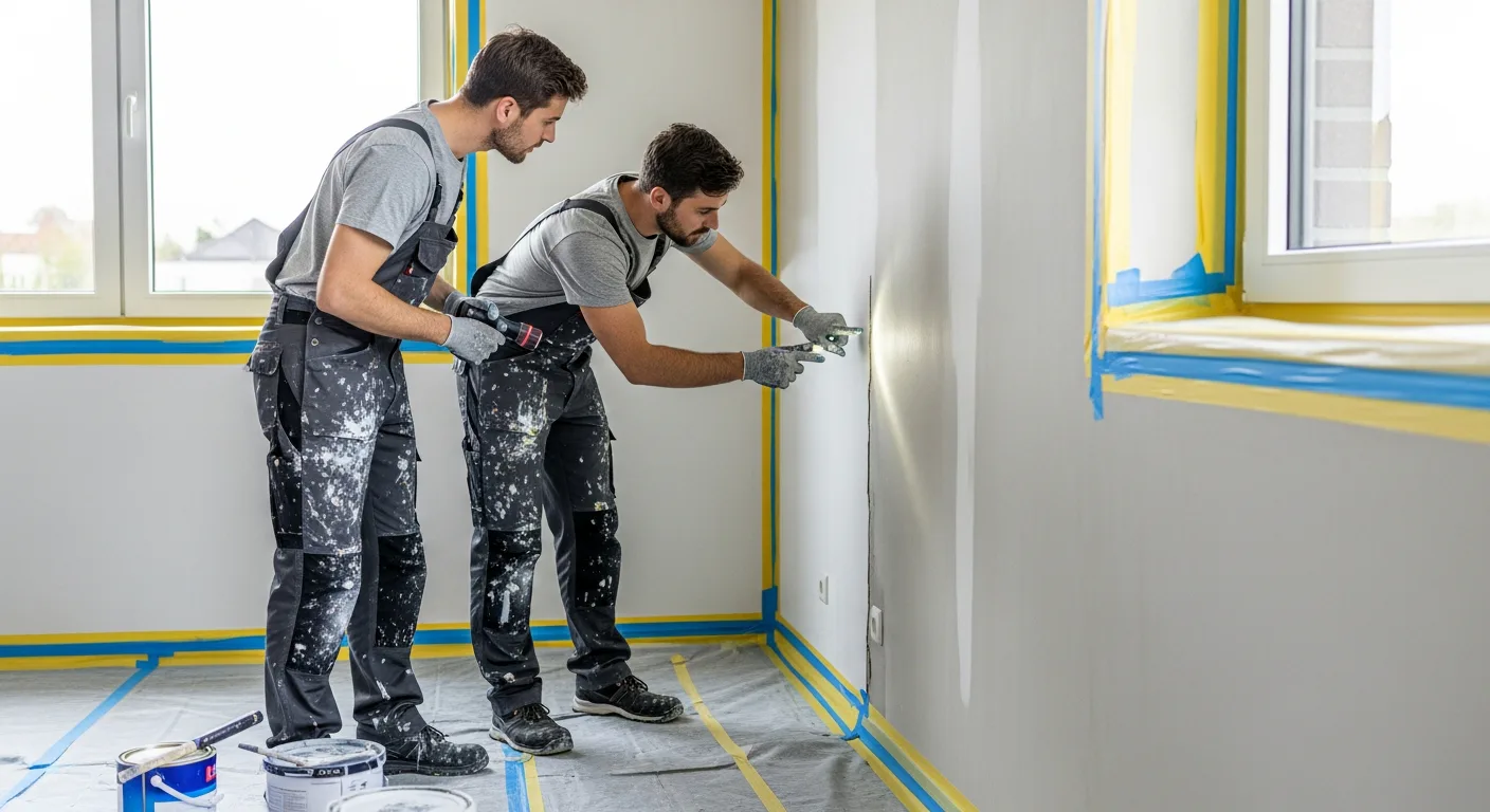 Fassade reinigen oder neu streichen? Entscheidungshilfe für Hauseigentümer: Vorbereitung in der Praxis