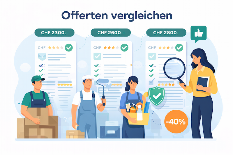 Offerten vergleichen – Bedeutung, Vorteile & Schritt-für-Schritt Anleitung
